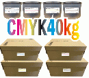 KBDプロフェッショナルインキ　CMYK40kg